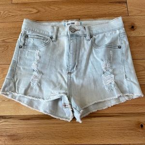 Garage Light blue Denim Shorts